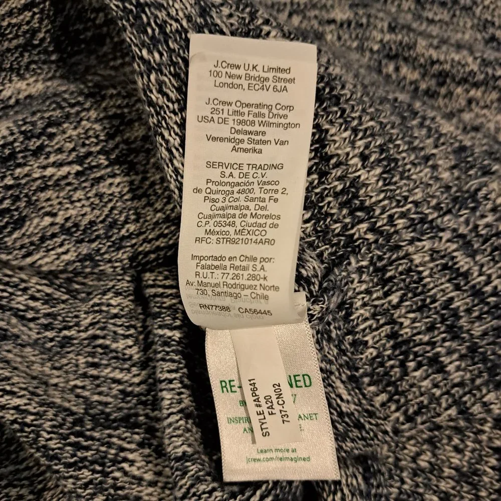 J. Crew men's medium 100% cotton crew neck sweater